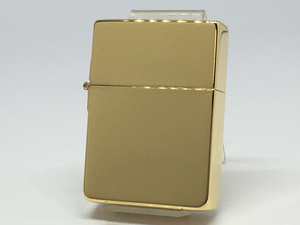 送料無料 ZIPPO[ジッポー]1935レプリカ #1935 23K金メッキ 1ミクロン ミラー（金タンク）70649