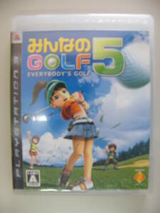 ☆★PS3☆みんなのGOLF5★EVERYBODY