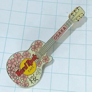 送料無料)Hard Rock Cafe 桜 チェリーブロッサム ギター ハードロックカフェ ピンバッジ PINS ブローチ ピンズ A07268