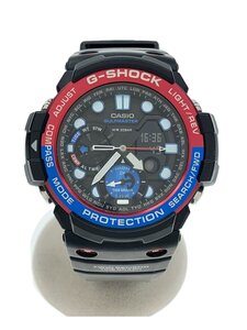 CASIO◆クォーツ腕時計・G-SHOCK/デジアナ/BLK