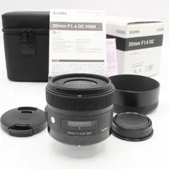 【極美品】 SIGMA シグマ 30mm f1.4 DC HSM Art ペンタックス Kマウント 元箱 付属品 付き 61005