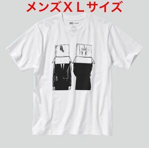 新品 UNIQLO メタルギアソリッド UT メンズ XLサイズ LL 白 ホワイト Tシャツ METALGEARSOLID メタルギア アーカイブ ネコポス送料無料