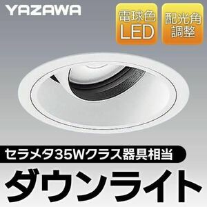 ヤザワ 埋め込み型 LEDダウンライト 35Wクラス器具相当 DLLE20L01 新品