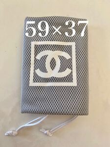 未使用 スポーツライン 59cm×37cm CHANEL バッグ用 付属品 シャネル ロゴ ポーチ 巾着 保存袋 布袋 非売品