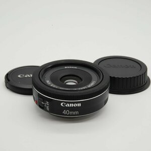 【ほぼ新品】Canon 単焦点レンズ EF40mm F2.8 STM フルサイズ対応