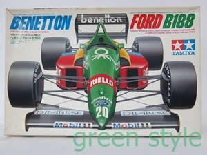 # 1/20　グランプリコレクション　No.21　ベネトン・フォードB188　BENETTON FORD B188　TAMIYA　未組立品