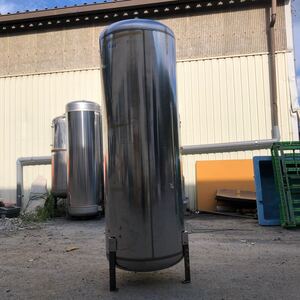 1333　貯水タンク 温水器タンク　DIY素材　ステンレス　用途色々！　長野県　200