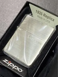 zippo セブンスター 1935レプリカ  七つ星商店 2017年製 ④