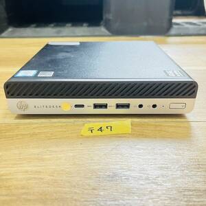 〒47【通電OK】HP EliteDesk 800 35W G4Desktop MiniPC ハイエンドモデル 超省スペース デスクトップPC ダイレクトマウント 高セキュリティ