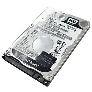 Western Digital WD5000LPLX 500GB 7mm厚 7200rpm ハードディスク SATA 2.5インチ HDD 中古品 PCパーツ 修理 部品 パーツ YA3065