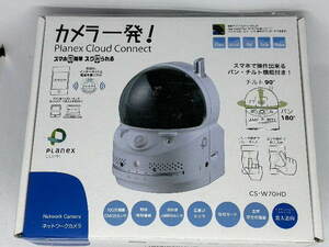 10083 Planex Cloud Connect カメラ一発！ CS-W70HD スマホからパン・チルト操作　未開封新品