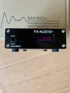 FX-AUDIO- DAC-SQ5J ハイレゾ対応D/Aコンバーター