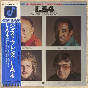 帯・ライナー付 / L.A. 4 - Just Friends / Concord Jazz - ICLF-98008, CJD-1001