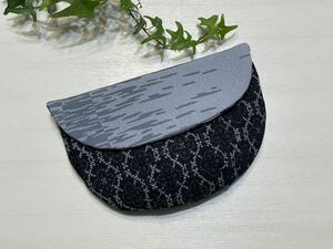 ハンドメイド*着物リメイク*和柄*大きめポーチ*アクセサリーケース*数珠入れなどに*和小物*巾着*小物入れ*