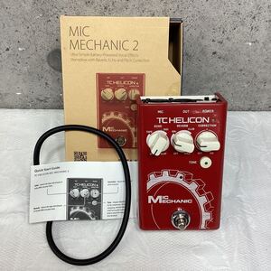 ※TC HELICON MIC VoiceTone MECHANIC2 ボーカル用エフェクター ボイストーン マイクマシーン ピッチ エコー