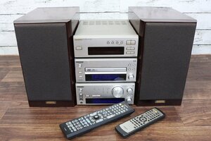 【ト長】 ONKYO T-405TX / DV-SP205FX / SA-907FX / D-102EXG チューナー CD DVDプレーヤー AVセンター スピーカ― セット IC841IOC78