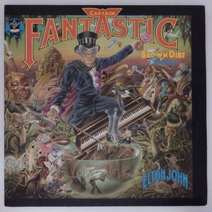 良盤屋◆LP◆【米MCA 輸入盤】エルトン・ジョン☆Elton John/Captain Fantastic And The Brown Dirt Cowboy/1975◆Pop Rock◆P-4906