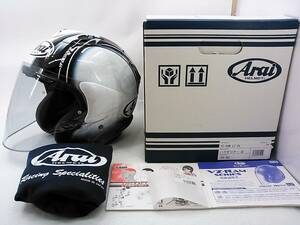 【送料無料】試着程度 美品 2021年製 Arai アライ VZ-RAM HARADA TOUR ハラダ・ツアー Sサイズ 元箱付き ジェットヘルメット