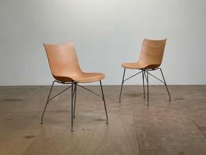 -od2133.｜Kartell 名作 Philippe Starck SMART WOOD Collection ミニマムダイニングチェア｜カルテル CIBONE Cassina B&B Italia ACTUS