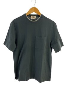 HERMES◆Tシャツ/S/コットン/GRN