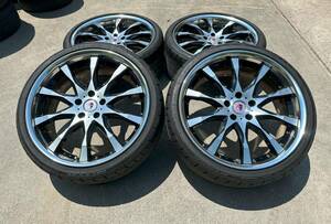 【レア！ WORK SCHWERT SW2 NITTO ノーマルタイヤ 8.5J +38 9.5J +45 5穴 PCD114.3 235/35R20 275/30R20 4本セット SC2 シュバート】