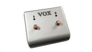 送料本文 VOX フット スイッチ ペダル コントローラ AC15CC1X 等? ギター アンプ A/B 切り替えスイッチ FOOT PEDAL 現状 管理番号1208