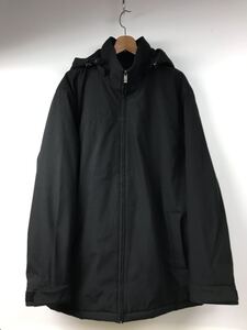 WEATHER PROOF W/P ブラック ロングコート ダウンコート 中綿 冬服 防寒 アウター 黒 大きめサイズ