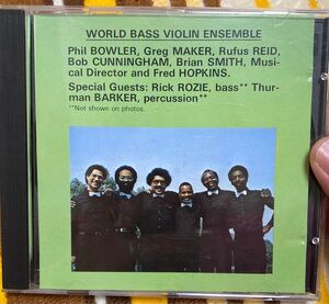 WORLD BASS VIOLIN ENSEMBLE-BASSICALLY YOURS CD ジャズ