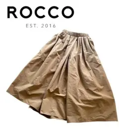 美品＊完売商品！ROCCO 2way ギャザー マキシスカート　ロッコ山本あきこ