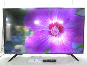 ☆Hisense ハイセンス 65V型 4K対応 液晶テレビ 65A6100 2018年製 リモコン/取説付き ジャンク 直接引取OK w5179