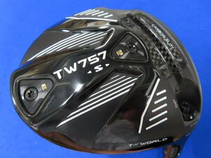 【中古・訳あり/試打用】本間ゴルフ　2022　T//WORLD　TW-757 TYPE-S ドライバー（9.0°）【R】VIZARD for TW757-50