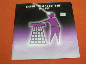 12 / SIGNUM/WHAT YA GOT 4 ME/DISC ONE