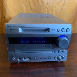 TONO★IZA0138★ONKYO CD/MD TUNER AMPLIFIER FRーN7TX MADE IN JAPAN