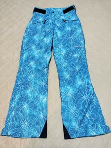 ☆ゴールドウイン GOLDWIN WS SASHIKO FLOWER PANT GL31705P TQ Sサイズ 送料無料☆