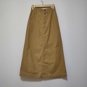 美品 ローリーズファーム LOWRYS FARMロングスカート ブラウン系 M