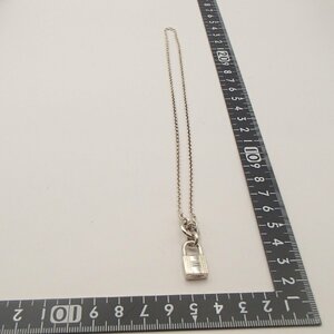 ◎HERMES エルメス 南京錠 ネックレス/silver925 / アクセサリー Hermes ◎SI　★