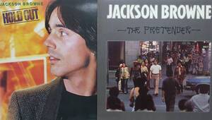 匿名・送料無料！　ジャクソン・ブラウン/Jackson Browne　LPレコードセット「プリテンダー /The Pretender」「ホールドアウト/ Hold Out」