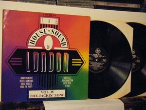 ▲2LP VA (JAMIE PRINCIPLE /REESE & SANTONIO 他) / THE HOUSE SOUND OF LONDON VOL.4 JACKIN ZONE 輸入盤 FFRDP4 ハウス◇r40910