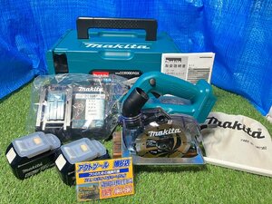 【展示品】 makita マキタ　125mm 充電式 防塵カッタ　CC500DRGX 【博多店】 無線連動　18V　バッテリー ×2、 充電器　コンクリート 切断