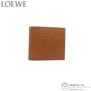 ロエベ （LOEWE） リピート アナグラム コイン ウォレット 二つ折り 財布 C499501X01 【新品同様】（新品同様）中古