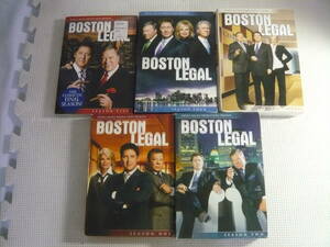 ユ）海外版DVD28枚セット■BOSTON LEGAL　シーズン1～5　中古