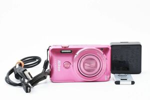 #z126★美品★ ニコン Nikon COOLPIX S6900 ピンク