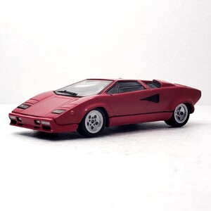 1/43 ランボルギーニ カウンタック 1985 Lamborghini Countach ミニカー レッド スーパーカー イタリア車 昭和の名車 旧車 1円〜 121610