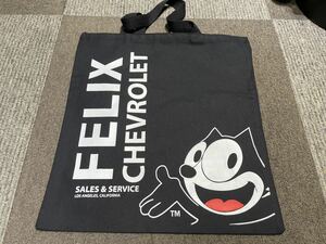 送料込　セール　Chevrolet Felix The Cat Tote Bag フィリックス　シボレー　トート　エコバッグ　ハイドロ　ローライダー　インパラ