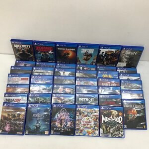 【ジャンク品・年齢確認必須】PS４　ソフト　41本セット　いただきストリート、メタファー、ガンダム　他　Z指定あり　未検品【ゲーム-30】