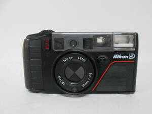 【0412h Y0741】 Nikon AD3 Nikon LENS MACRO 35mm 1:2.8 ニコン コンパクトフィルムカメラ 通電・動作未確認 ジャンク 