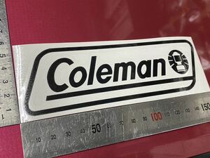 アウトドア Coleman コールマン カッティングステッカー 黒