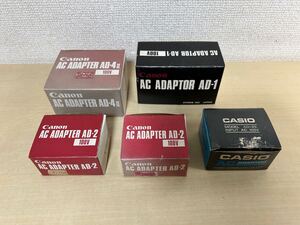 Canon CASIO ACアダプター　5点　