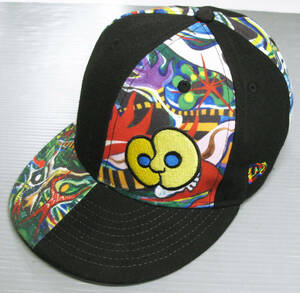 NEW ERA × TARO OKAMOTO BASEBALL CAP ニューエラ 岡本太郎 コラボ キャップ 帽子 ハット レア 美品 58.7cm 正規品 ニューエラジャパン