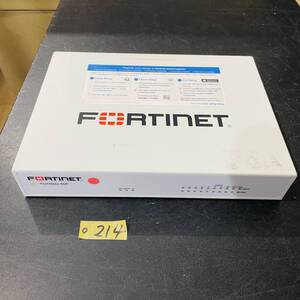 (ヤ)〇214【通電OK】Fortinet FortiGate 60F FG-60F 次世代ファイアウォール FW SD-WAN セキュリティ ドリブンネットワーキング FortiOS